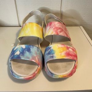 Tie-Dye Sketcher Sandals